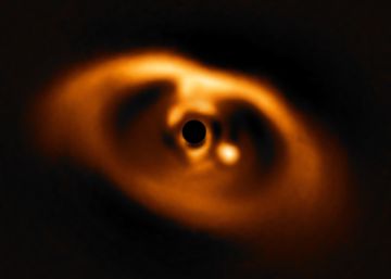 Un equipo de astrónomos capta la primera imagen de un planeta joven