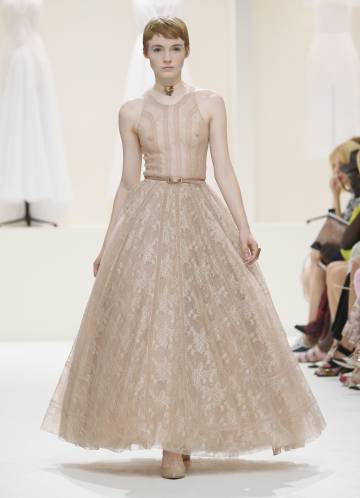 Un diseño de Christian Dior Haute Couture OtoñoInvierno 2018-2019.