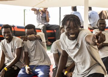 L’arribada de l’‘Open Arms’ al port de Barcelona, en imatges