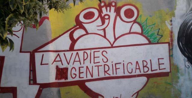 Pintada en la calle Doctor Fourquet, de Madrid.