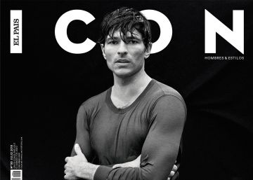 Andrés Velencoso, el modelo español más internacional, portada de julio en la revista ICON