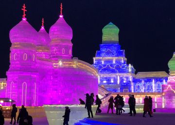 El increíble festival de esculturas de hielo de Harbin