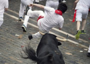 Primer encierro de San Fermín 2018, en imágenes