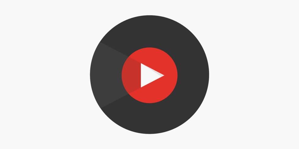El icono de YouTube Music.