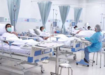 Las fotos de los niños de Tailandia en el hospital