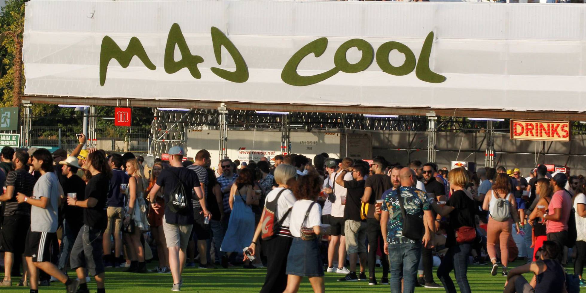 GRAF9331. MADRID, 12072018.- Aspecto del recinto instalado en el barrio madrileño de Valdebebas, donde se celebra desde hoy y hasta el próximo Domingo la tercera edición del festival de música Mad Cool. EFE Victor Lerena.