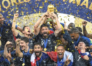 Las celebraciones de Francia tras ganar el Mundial de Rusia, en imágenes