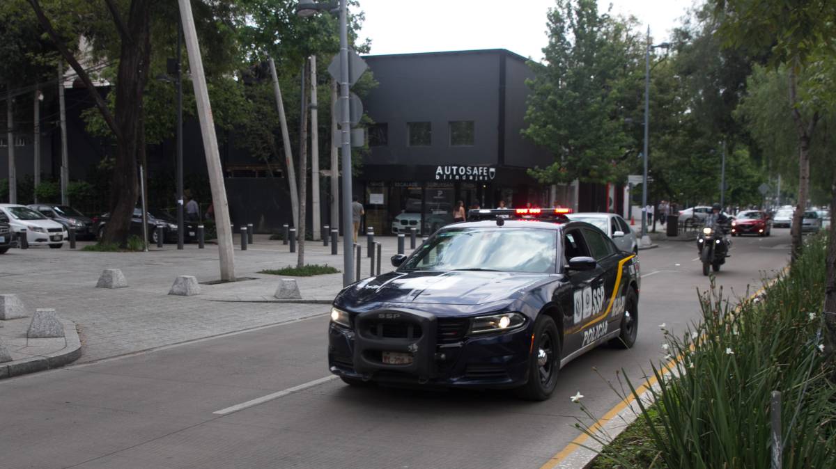 Policía en Polanco (Ciudad de México)