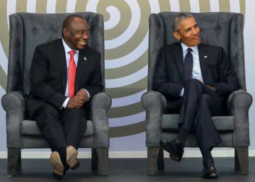 Obama à frente da comemoração do centenário de Nelson Mandela