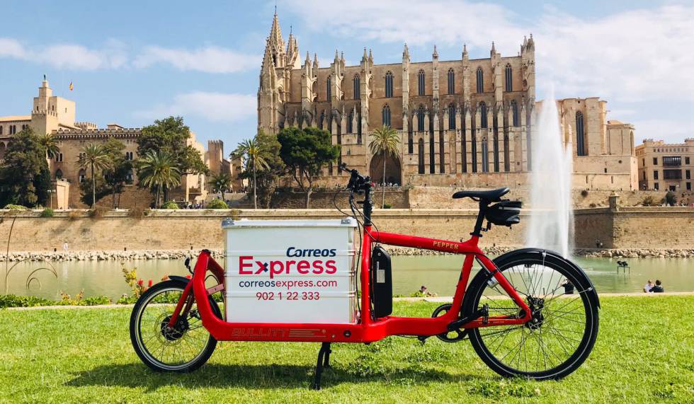 Una da las nuevas bicis de la flota en Palma de Mallorca.
