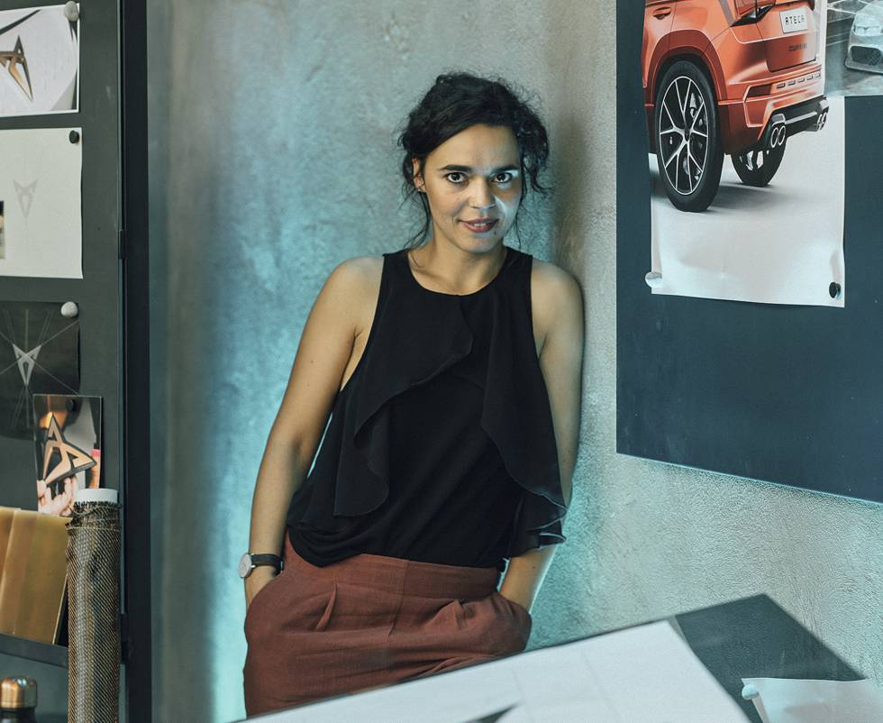 La diseñadora Telma Fernandes.