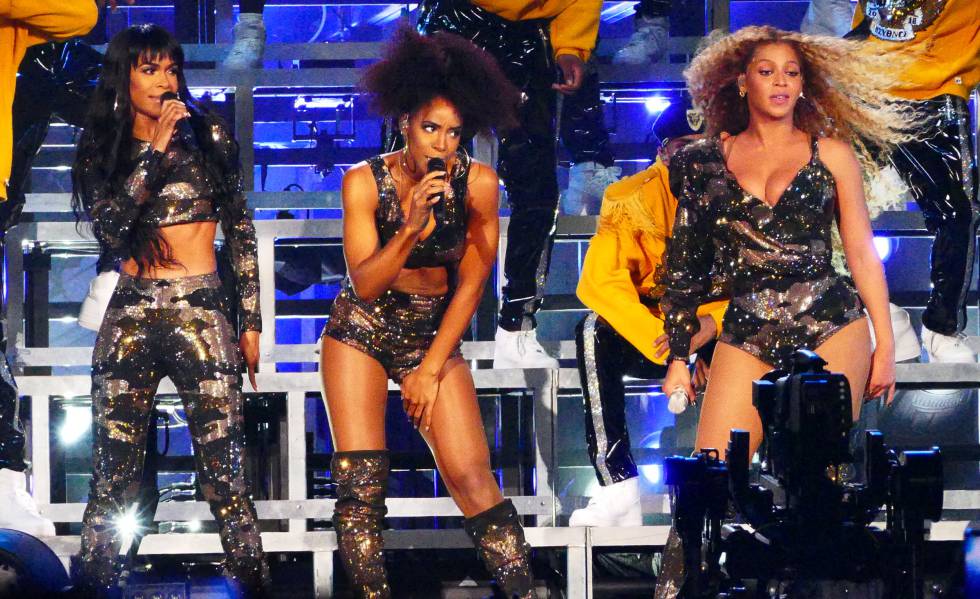 La actuación de Destiny's Child en Coachella.