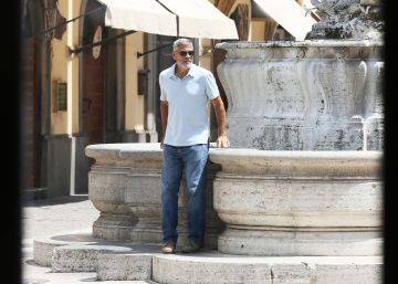 George Clooney vuelve a rodar tras su accidente