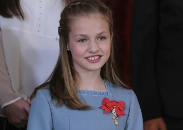 La princesa Leonor, irreconocible en su primera moneda