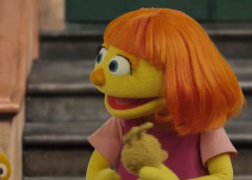 Cómo una marioneta de ‘Barrio Sésamo’ con autismo logra que el pequeño Julian haga su primera amiga