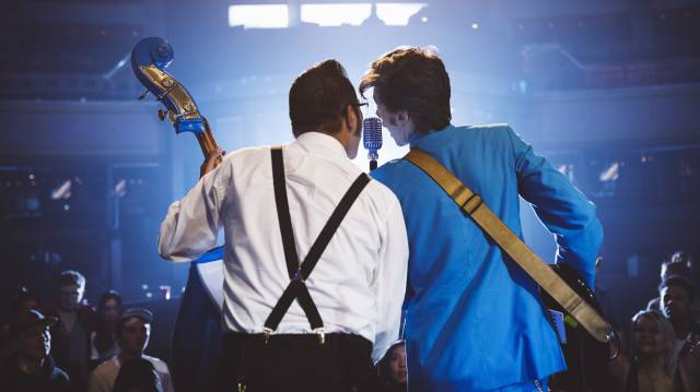 Un concierto de rock.