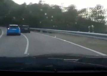 La peligrosa maniobra de un joven piloto profesional en Cataluña denunciada en Facebook