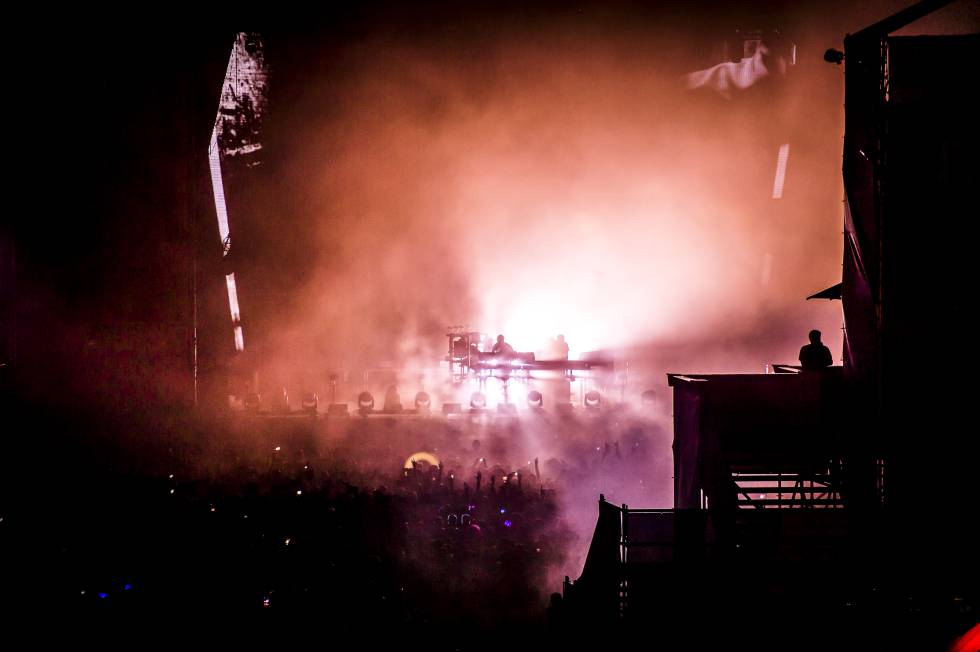 Los Chemical Brothers en el Low 2018.