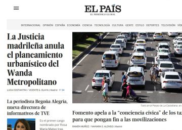 Problemas técnicos impiden actualizar con normalidad la web de EL PAÍS
