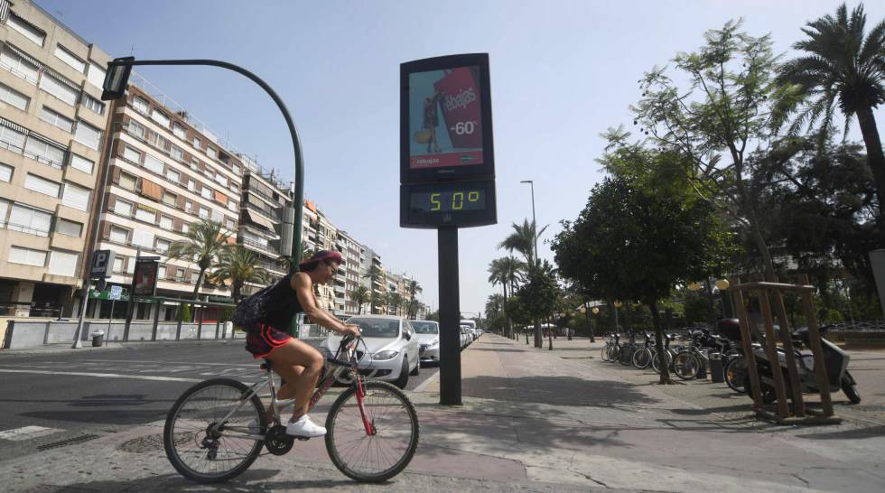 La primera ola de calor del verano 2018, en imágenes