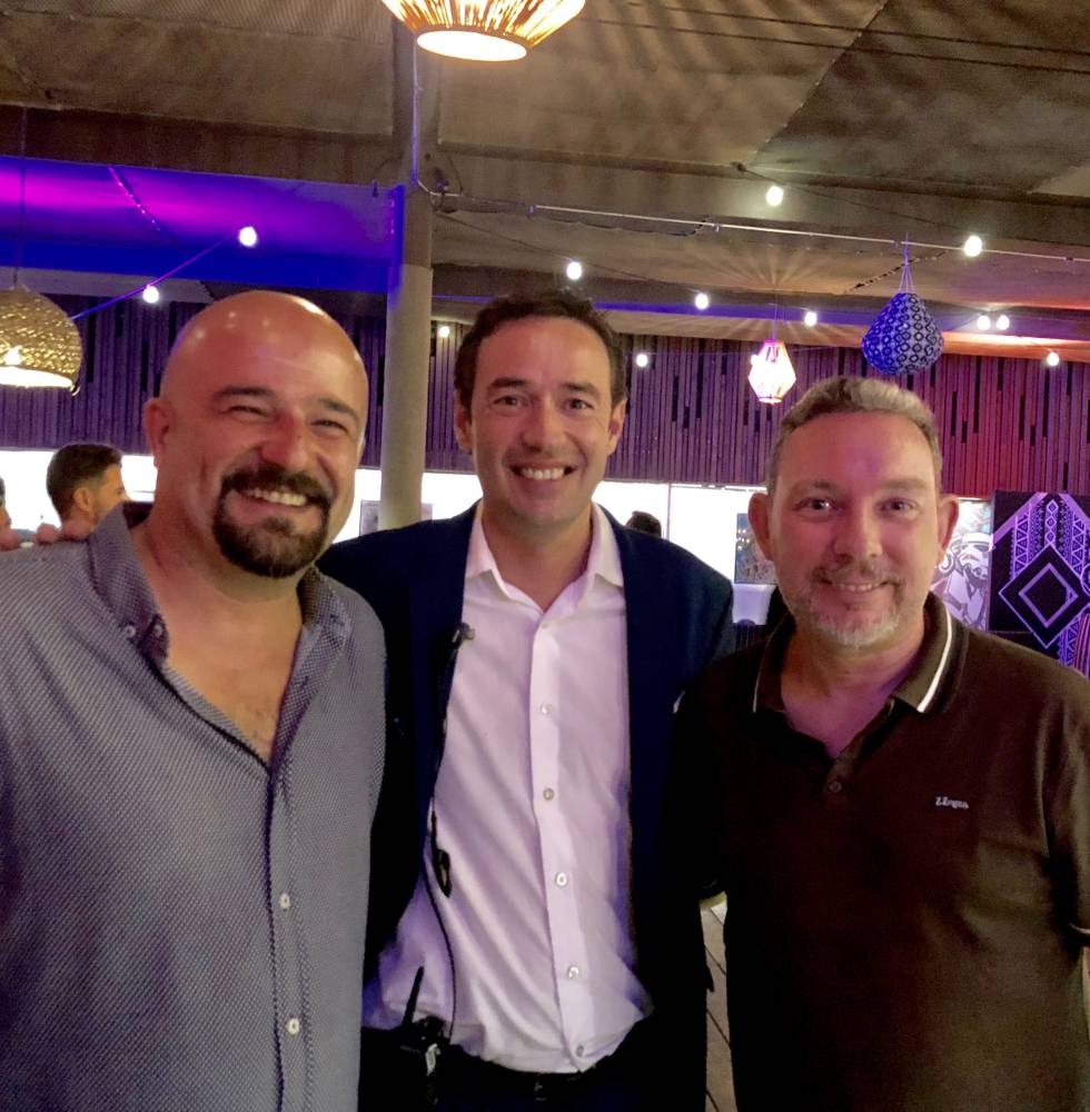 JOSÉ CORRALIZA, POL PERELLÓ Y ALBERT ADRIÀ CAPEL