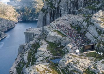 Un cine de verano de altura
