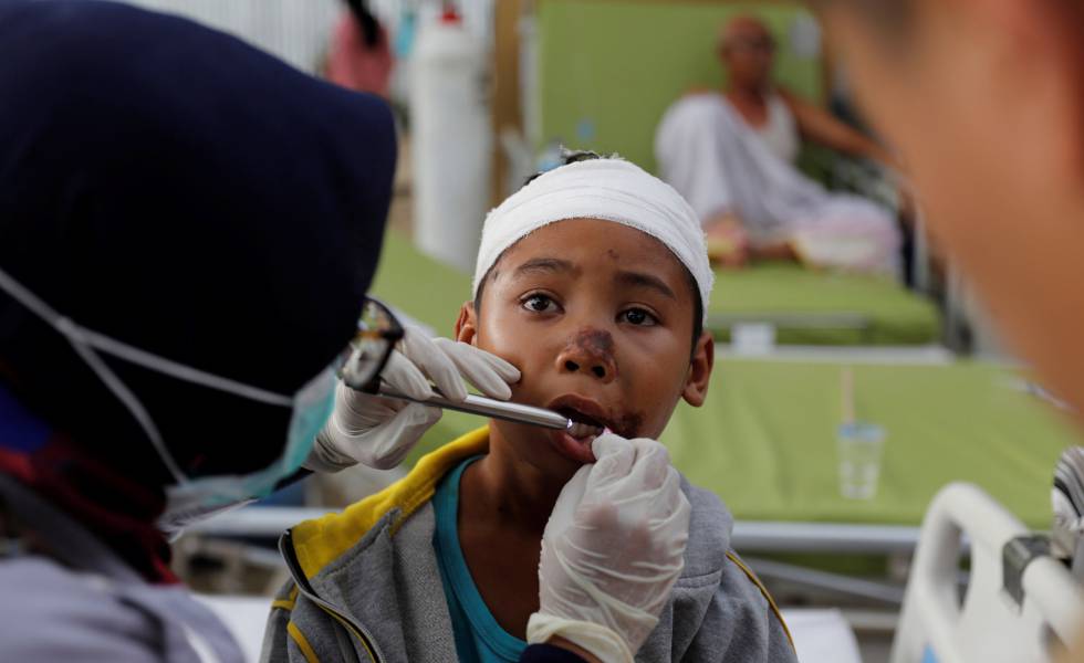 El terremoto de Indonesia, en imágenes
