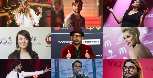 Los concursantes de 'Tu cara me suena' de 2018.