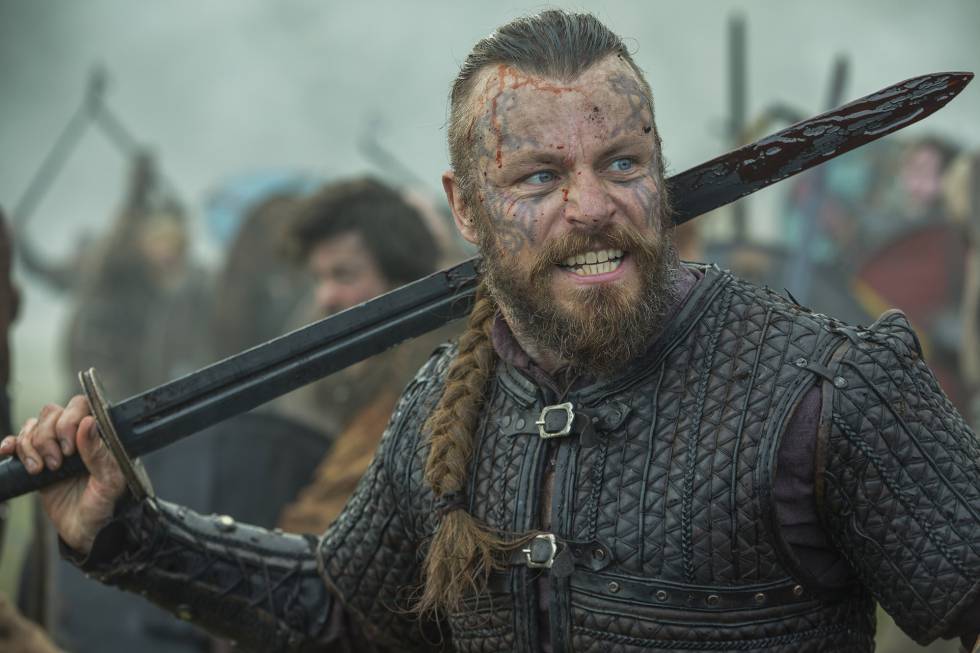 Fotograma de la serie Vikingos.