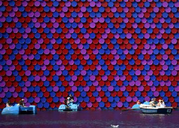 Christo llega a Reino Unido