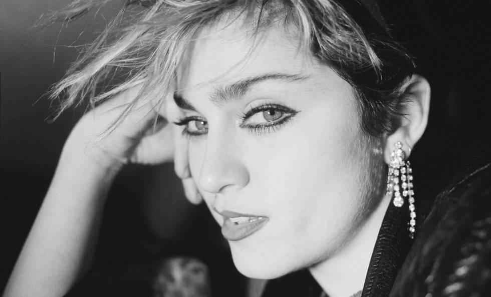 Madonna en 1982.