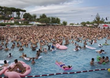 La Water Park Party, macrofesta del Circuit Festival de Barcelona, en imatges