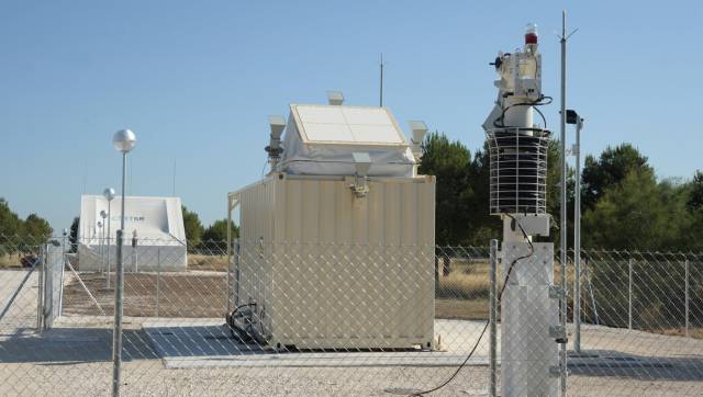 Radar de vigilancia espacial en Morón de la Frontera.