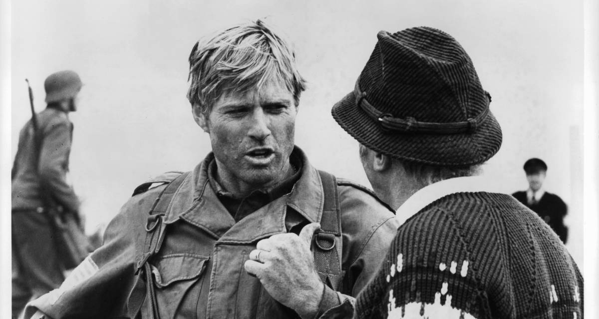 Robert Redford, en una escena de la película 'Un puente lejano', en 1977.