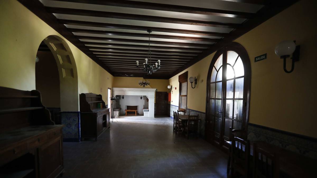 Una estancia de la residencia Palacio Valdés.