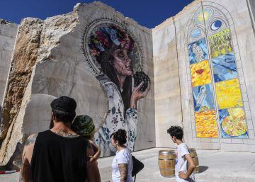 Villars-Fontaine, el pueblo de los graffitis en piedra caliza