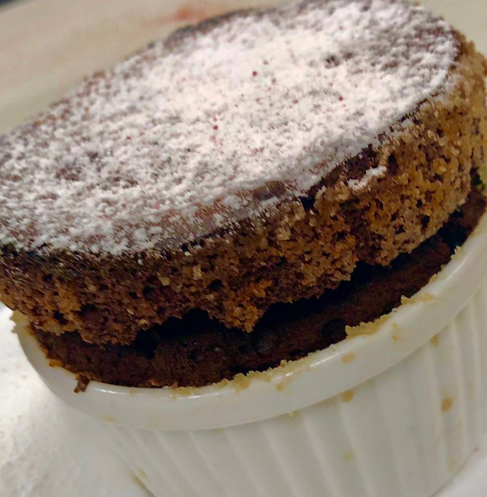 SUFLE DE CHOCOLATE DEL MARBELLA CLUB CAPEL
