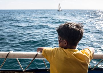 Agua de mar para curar las heridas de los niños palestinos