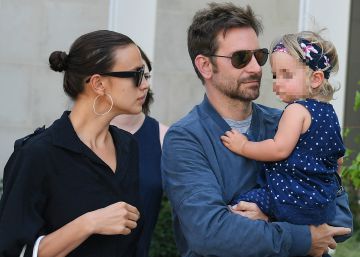 Bradley Cooper e Irina Shayk por fin posan juntos con su hija
