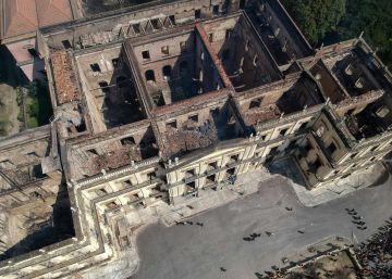 Un incendio consume el Museo Nacional de Río de Janeiro