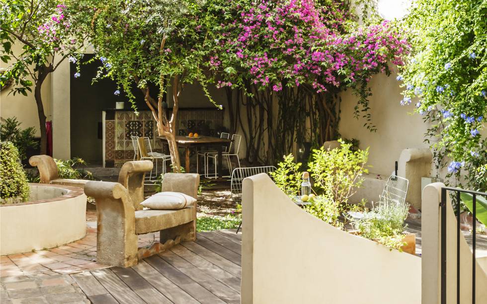 Un jardín secreto en Barcelona