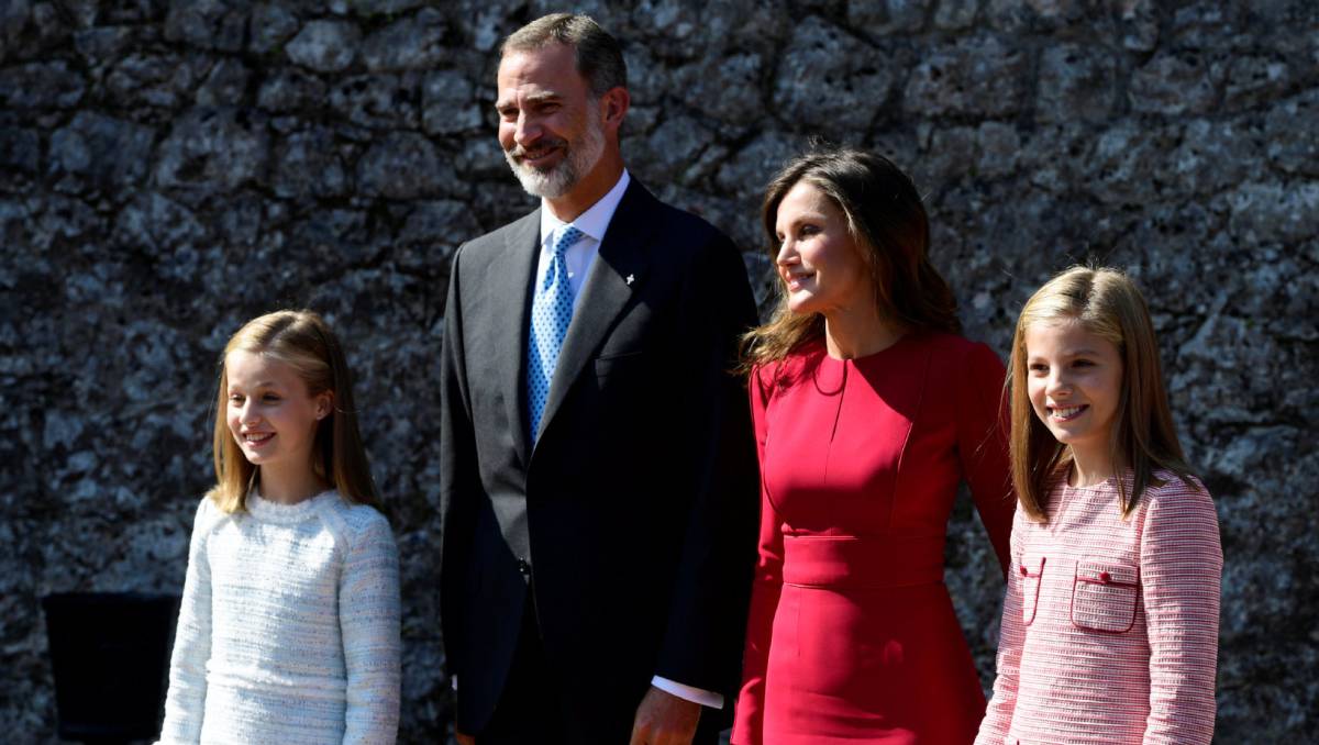 La primera visita oficial de la princesa Leonor a Covadonga, en imágenes