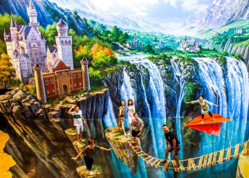 Así es el primer museo 3D ilusionista de Bangkok