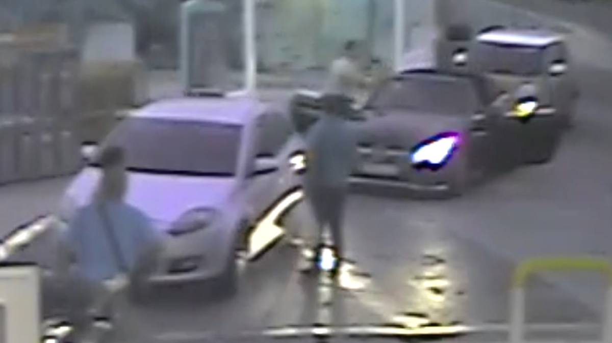 El vídeo que captó la agresión.