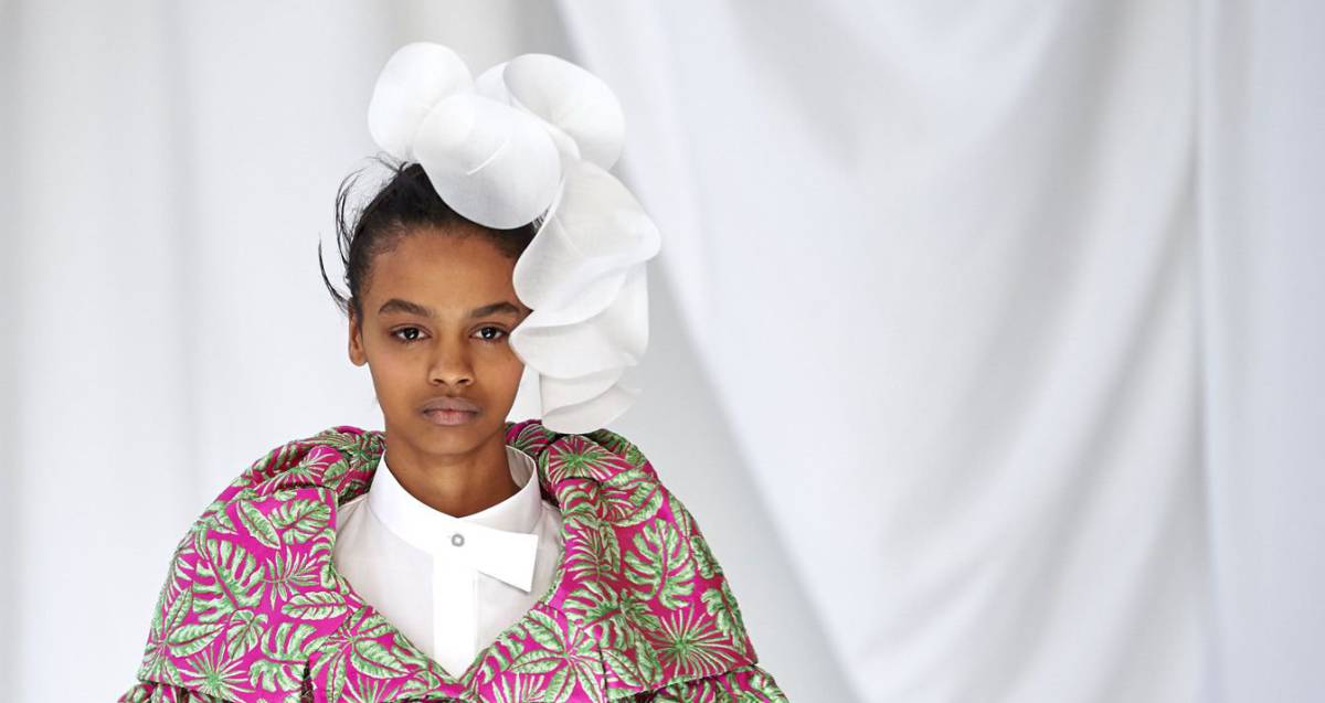 Uno de los modelos de inspiración natural de Delpozo.