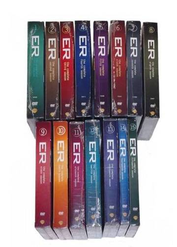 93 DVDs con la serie 'Urgencias' al completo. Audio en inglés con subtítulos disponibles en inglés.