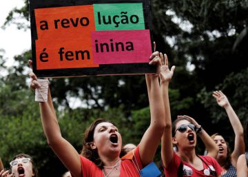 Mujeres contra la extrema derecha en Brasil