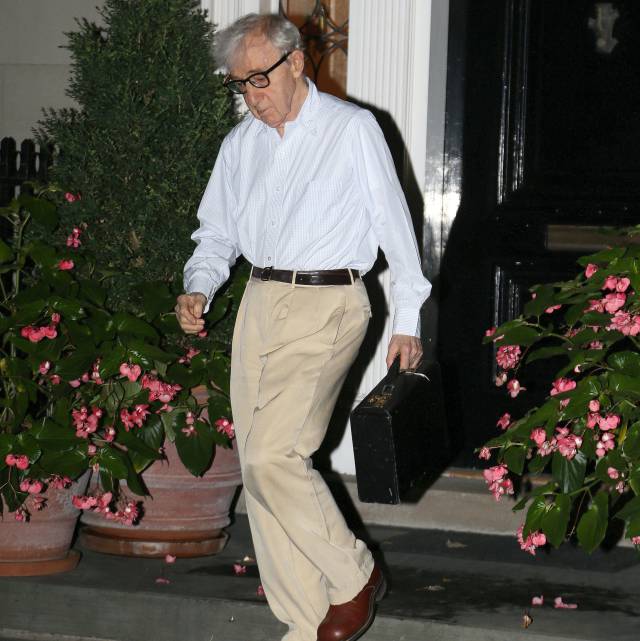 El actor y director Woody Allen en Nueva York el pasado lunes.