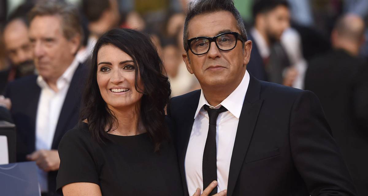 Silvia Abril y Andreu Buenafuente, en Vitoria, en 2016.