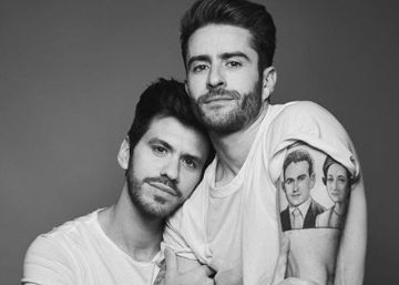 El estilista Pelayo Díaz y su novio, el empresario Andy McDougall, se dan el ‘sí quiero’